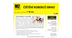 Desktop Screenshot of m2-clean.cz